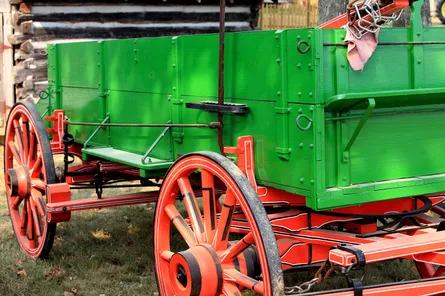 Old Red Fire Truck