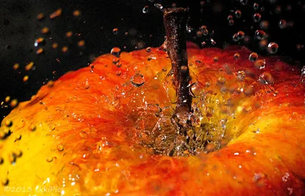 Apple drops water