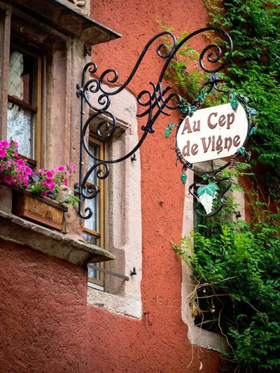 French Alley Sign