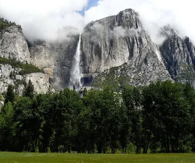 Yosemite Waterfall View