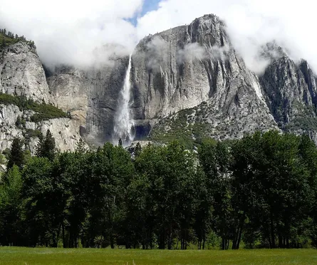 Yosemite Waterfall View