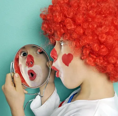 "Clown's Fun Mirror"