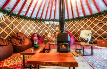 Teepee Fireplace