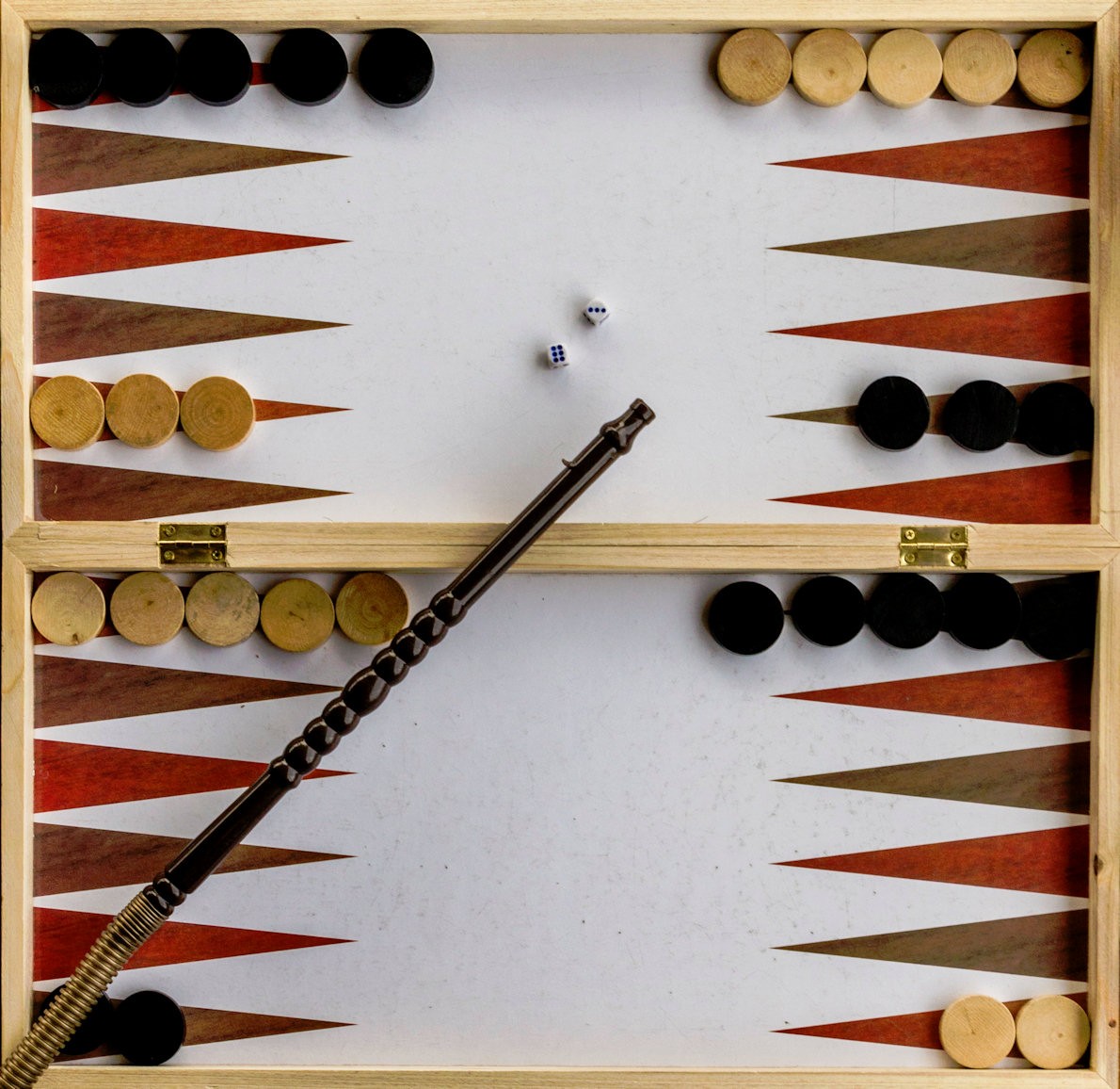 Darts, checkers, chess set,