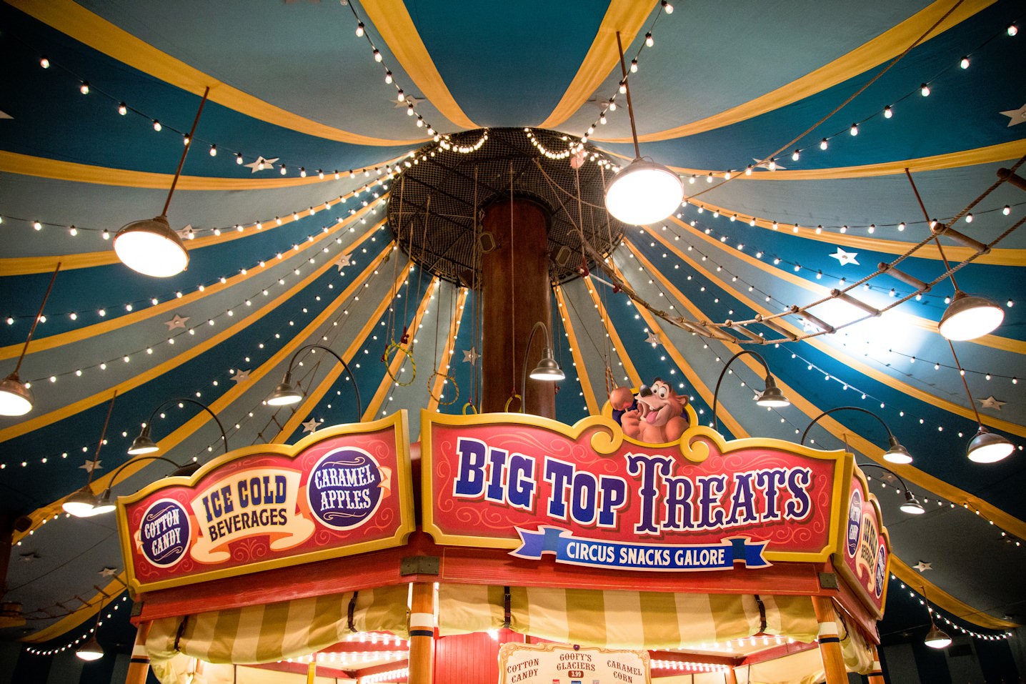 Carousel with lights