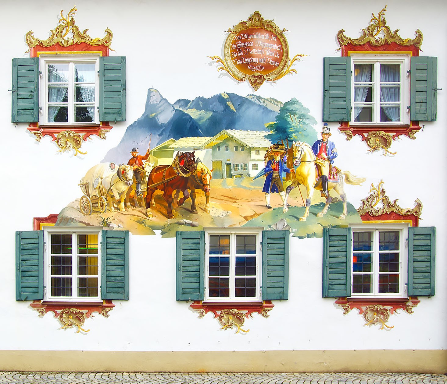Mountain House Wall Mural