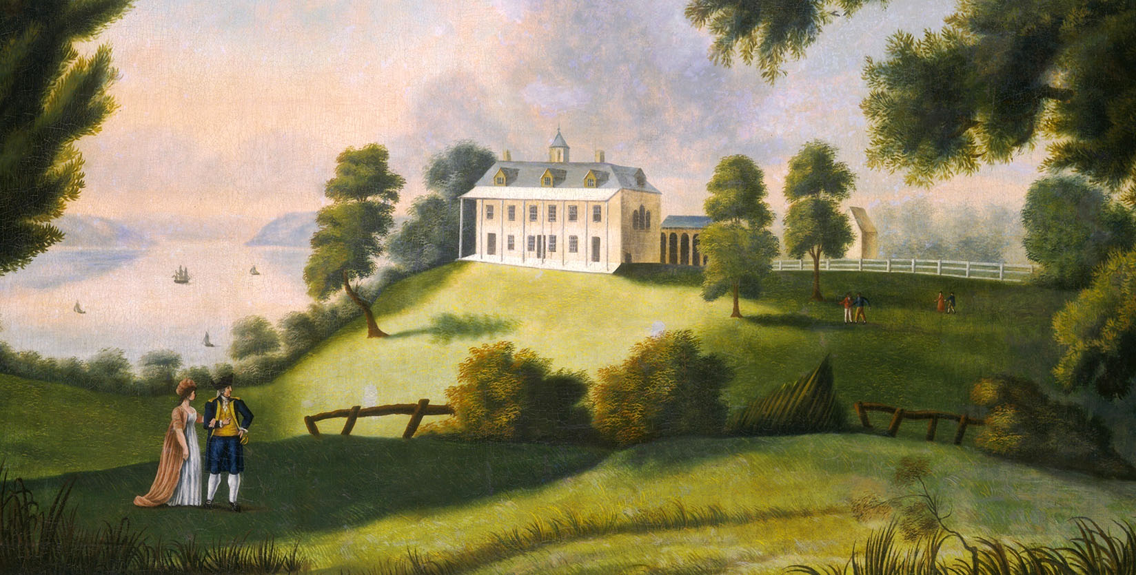 Victorian Estate Scene