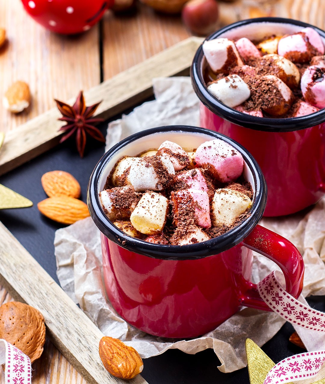 Cozy Cappuccinos with Dessert