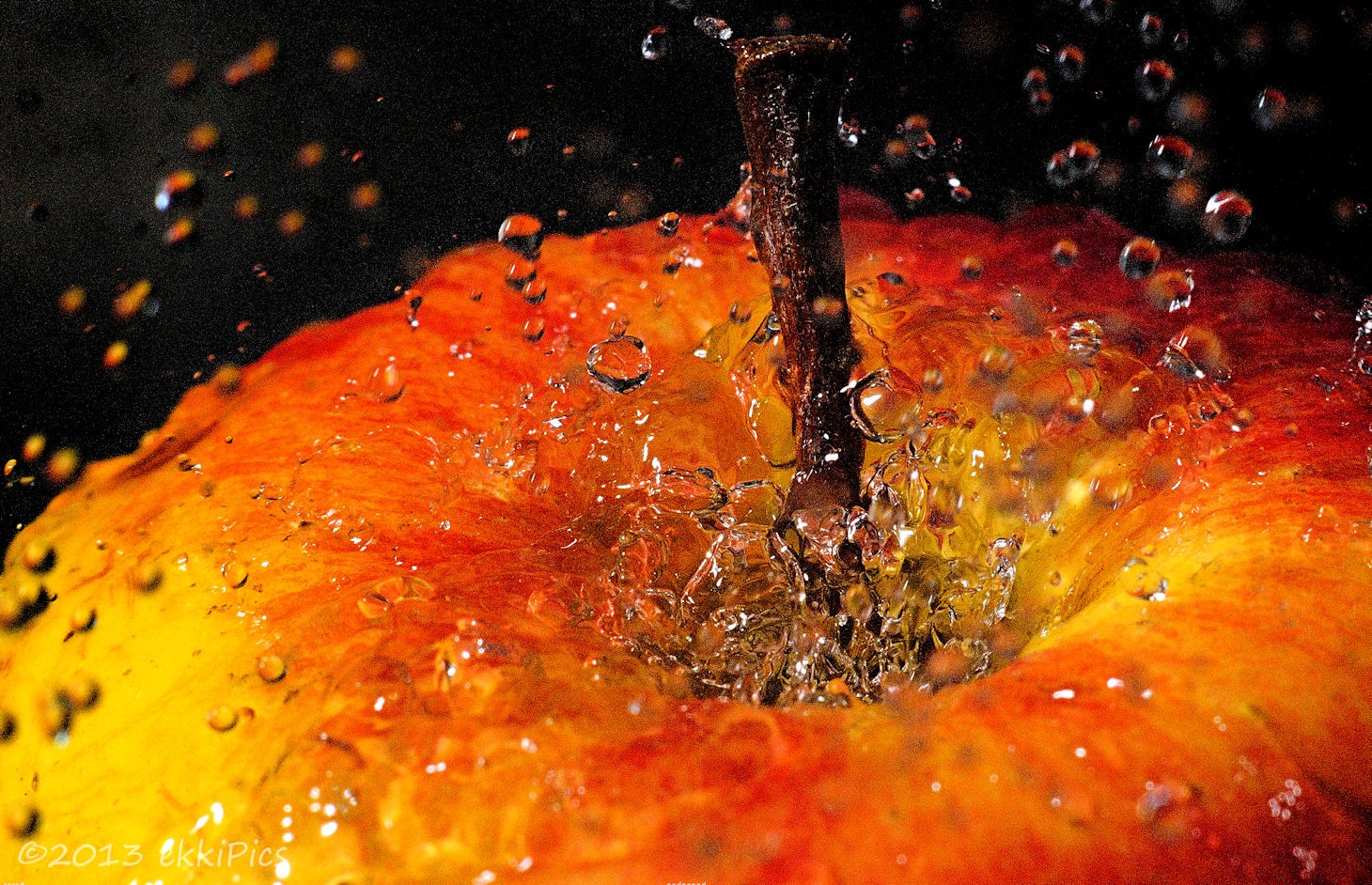 Apple drops water