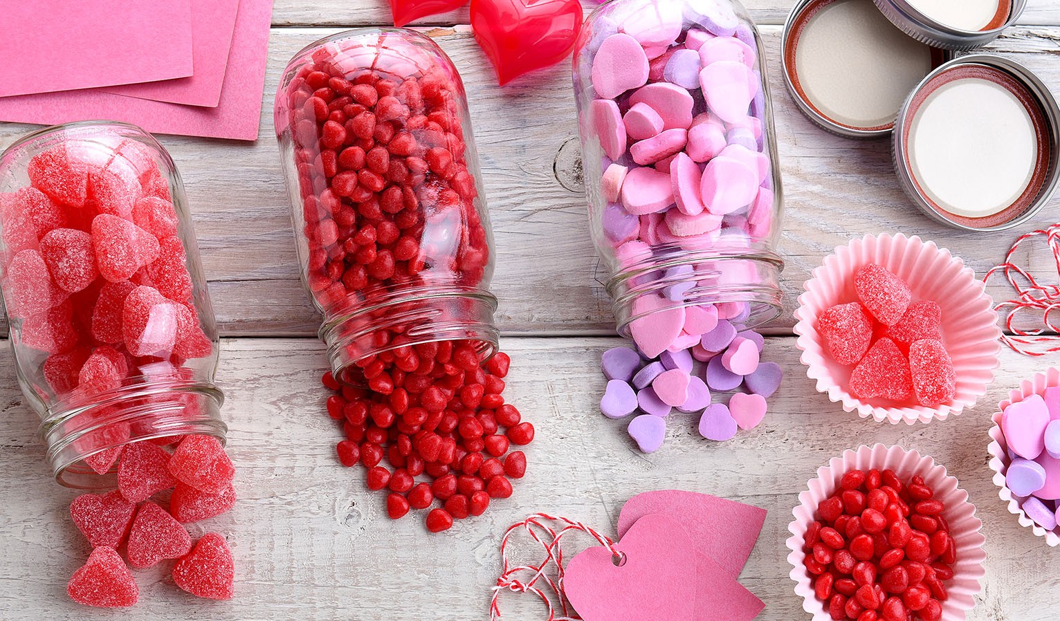 Festive Candy Display