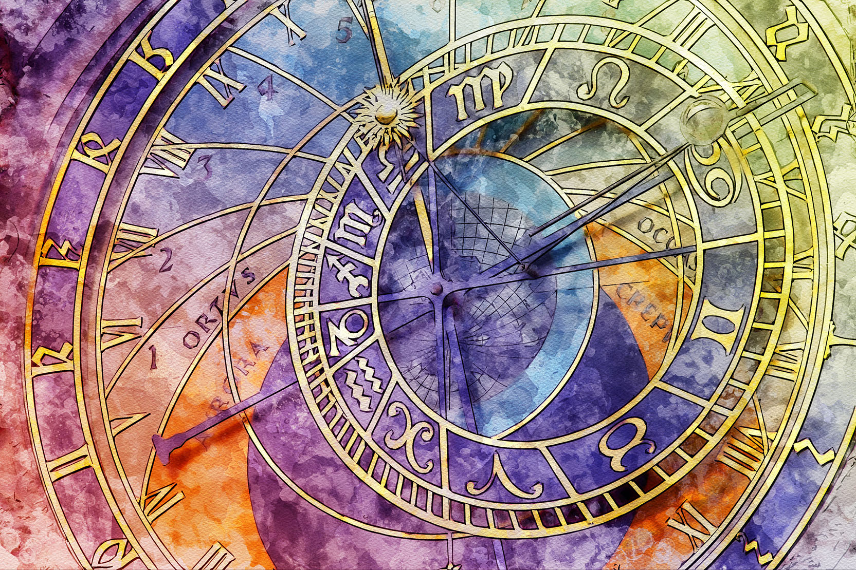 The image is of a clock