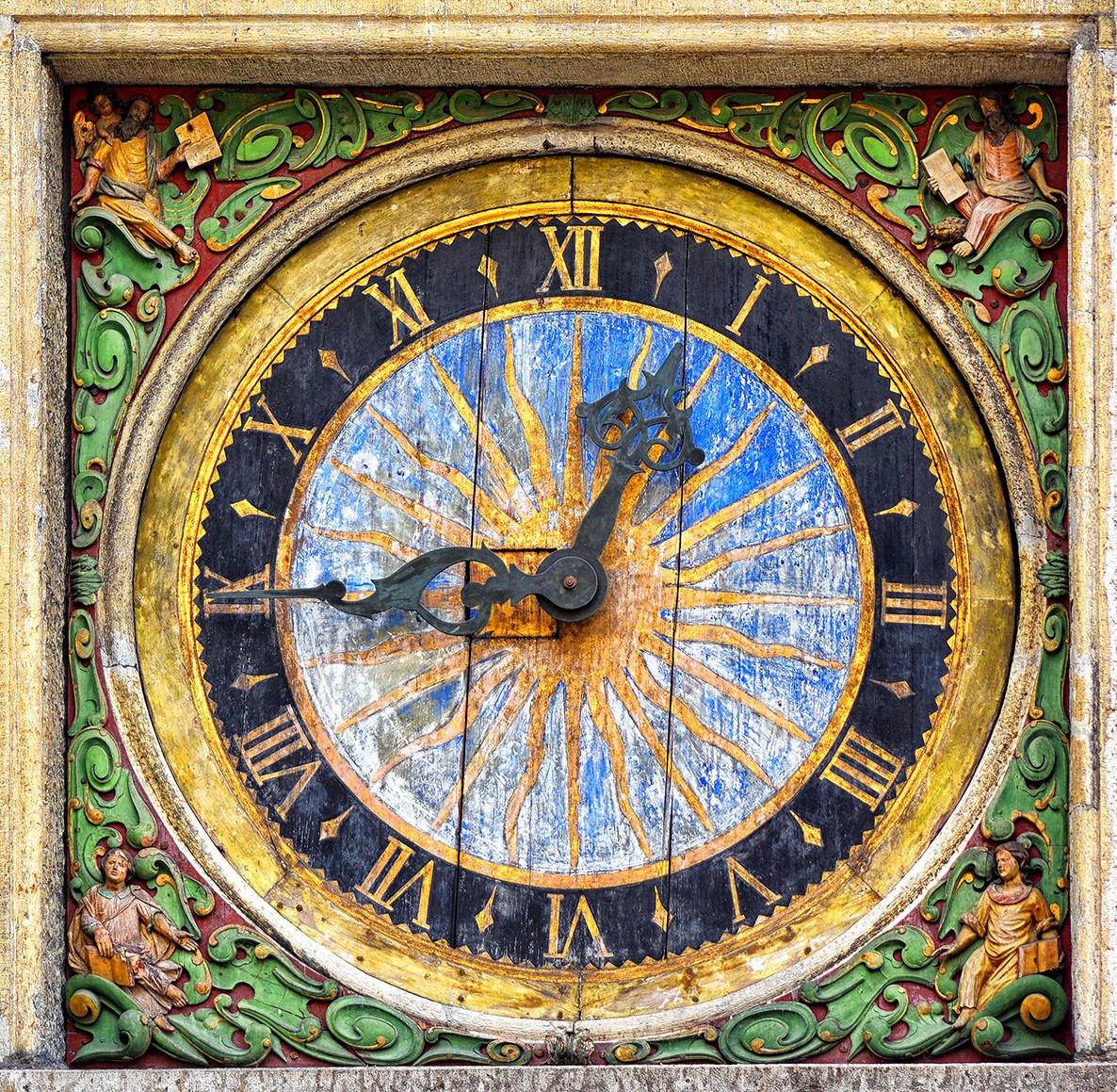 Old Clock Face