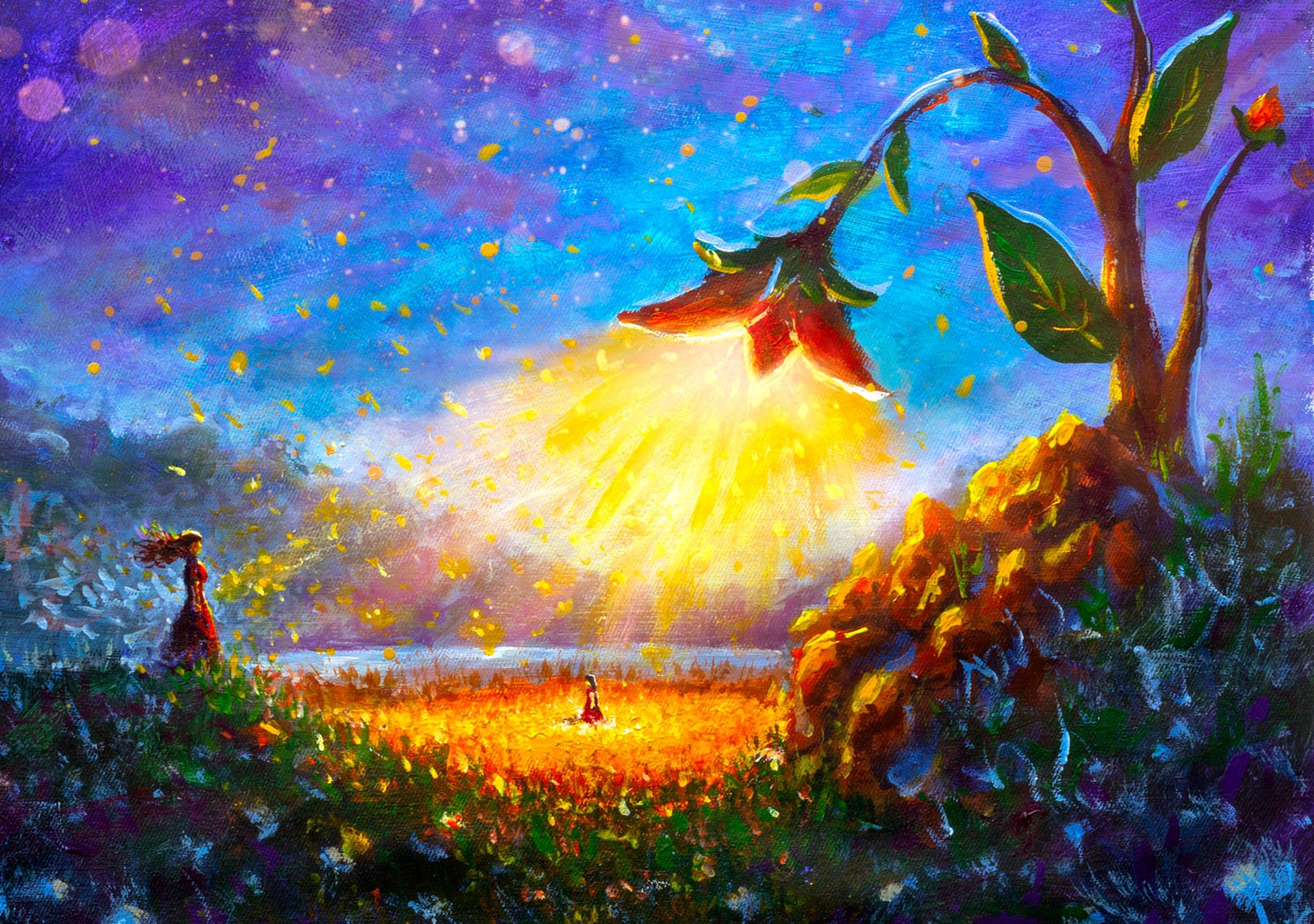 Fireflower Sunset