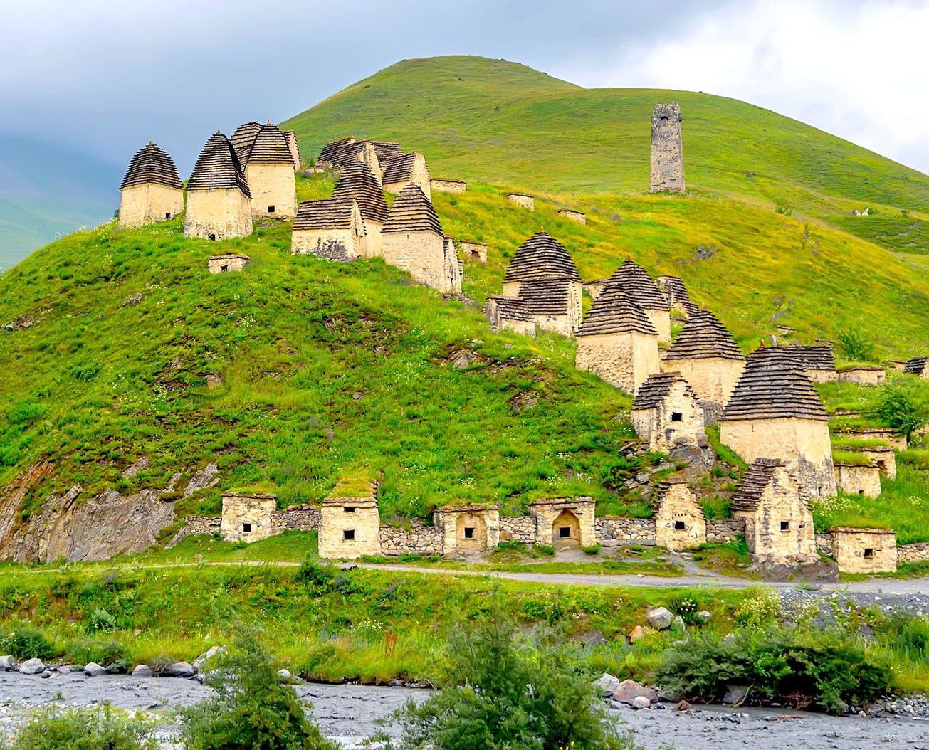 Rustic Architectural Marvel in the Mountains