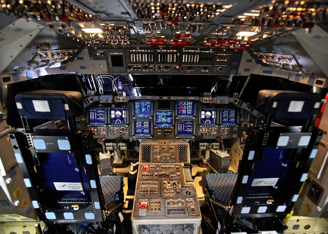 Cockpit control room